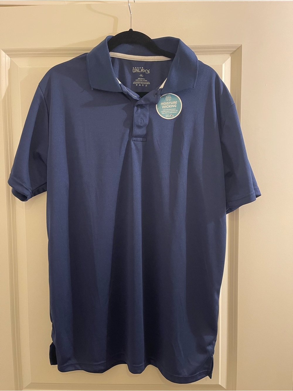 Galaxy By Harvic Men's Polo Shirt - Navy